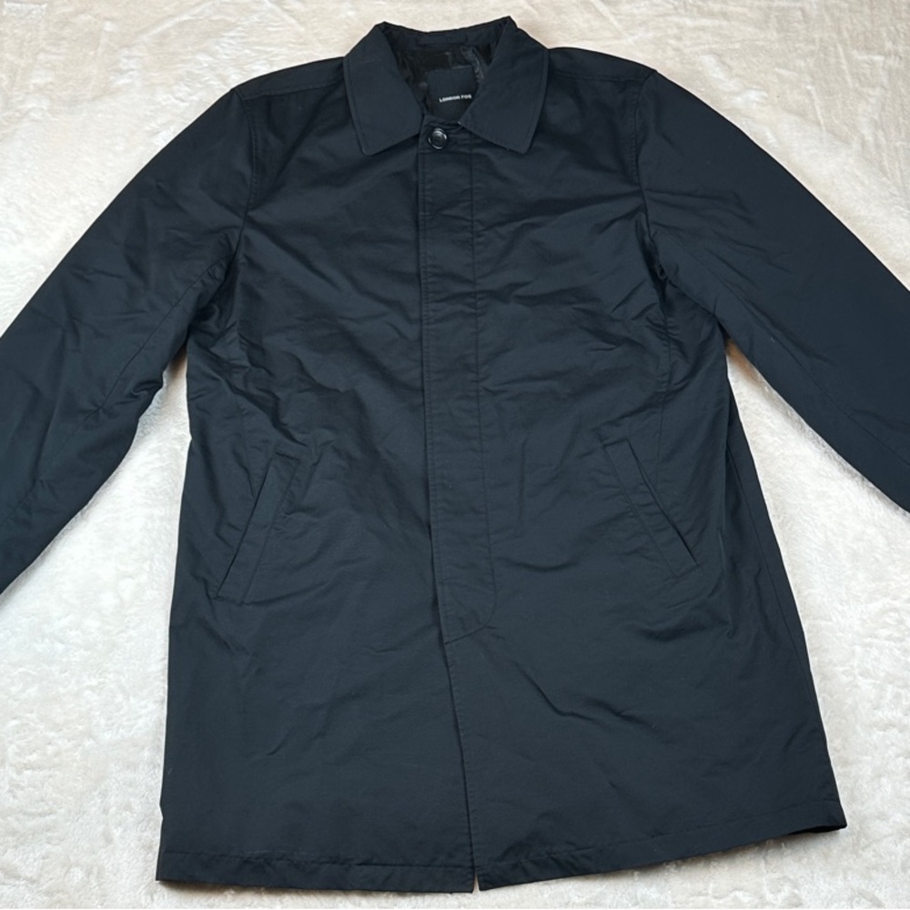 London Fog Men's Dark Trench Coat